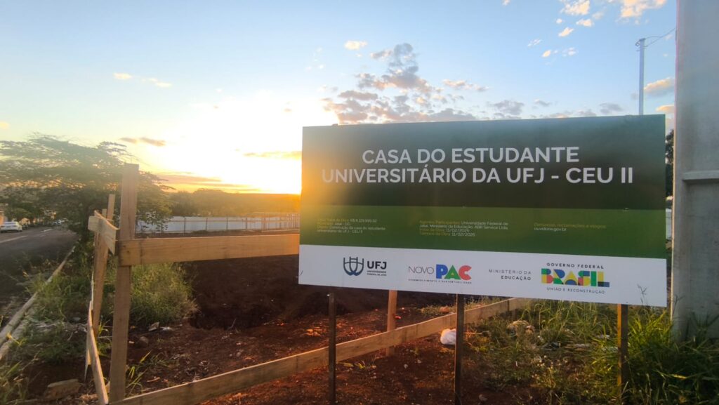 Casas do Estudante serão construídas neste ano na UFJ